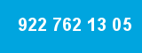 922 762 13 05 922 762 13 05